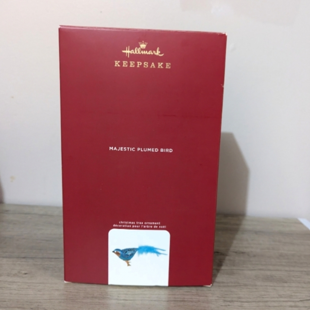 2020 Hallmark Keepsake Majestic Plumed Bird Ornament Tree Decoration New in Box